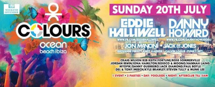 Colours Sunday Ocean Beach