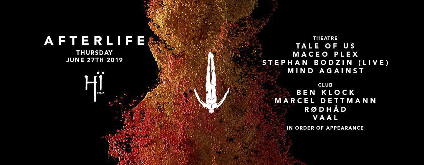 Afterlife HiIbiza 2019 Feat