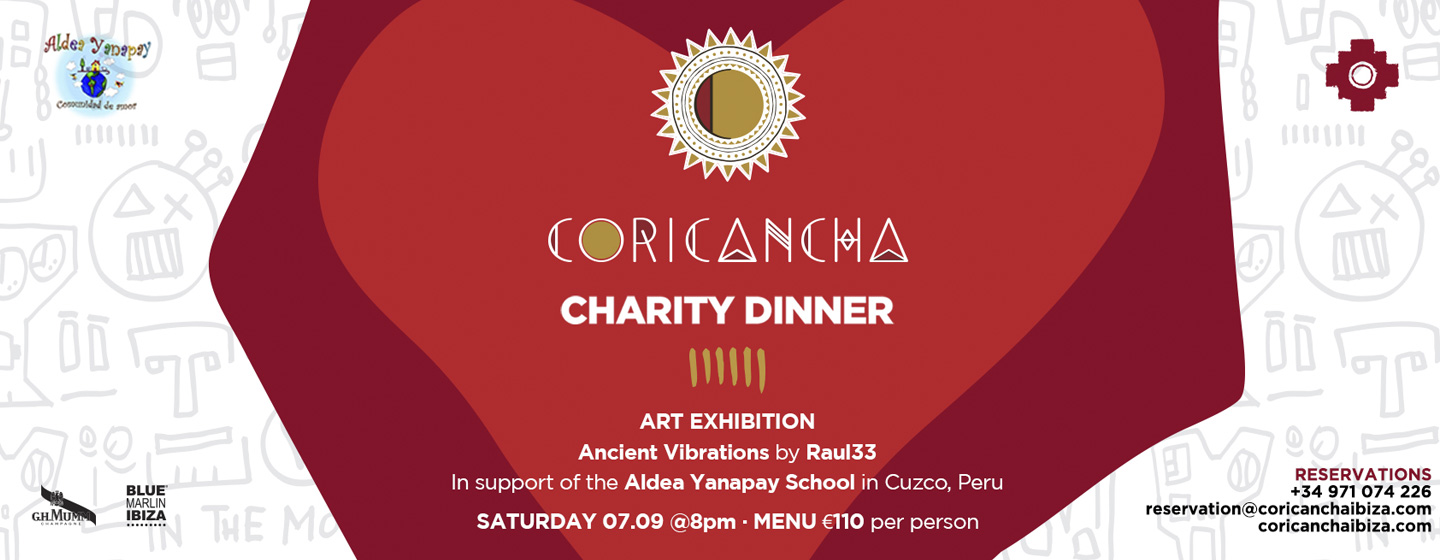 CoricanchaIbiza CharityDinner Feat