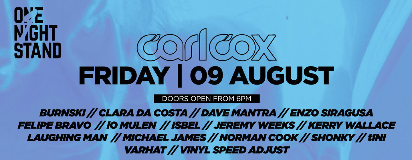 One Night Stand Carlcox FatboySlim Feat